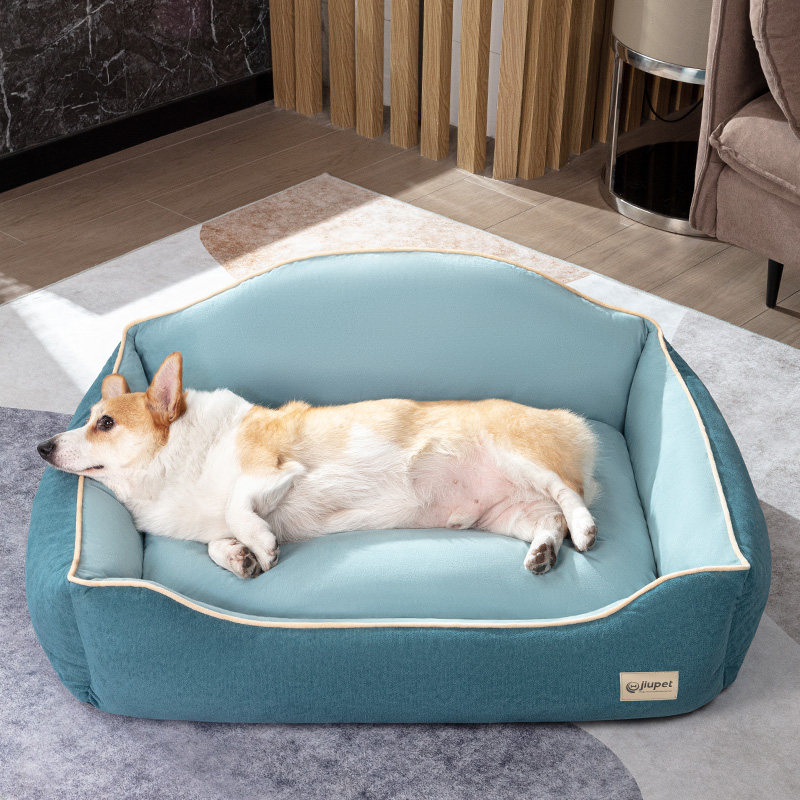 Dog Nest Summer Coolness All Season Universal Removable Washout Small And Medium Large Canine Teddy Kirky Dog Bed Couch Pet Supplies