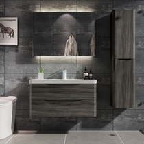 Nordic bathroom cabinet combination simple modern Wall washbasin waterproof hand basin cabinet combination environmental protection wash table