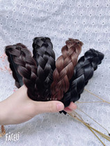 Widening Messy 100 hitch Artisanal Pull Flowers Fluffy Braid Wig Hair Hoop Lady Heightening Cranium toppers cover the hair