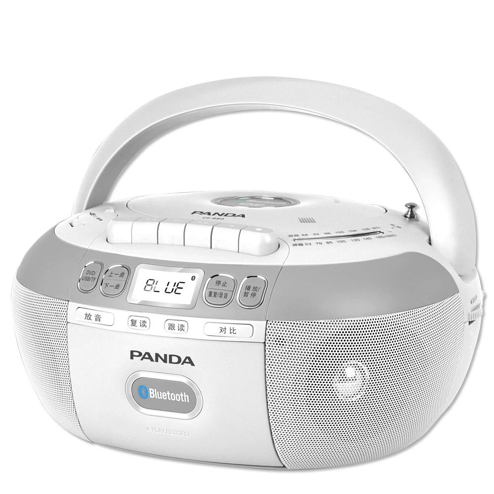 КИТ/Панда [CD-880 Bluetooth CD повторитель DVD проигрыватель диск-плэйер многофункциональный плеер, совместимый с USB-накопителем]
