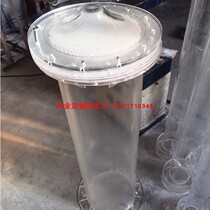 High transparent plexiglass tube with flange acrylic gas collection device experimental acrylic tube products