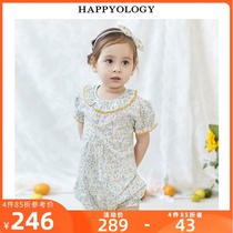 Happyology UK Newborn Baby clothes Jumpsuit Monk suit Baby Cotton climbing suit Summer Newborn romper