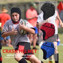 English Waist Flags Rugby Soft-armor Adult Children Goalkeeper Protection Head Crashworthy Cap Training Baseball Football Protective Gear