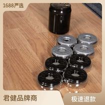 Source manufacturer shuffleboard table accessories metal stainless steel shuffleboard ball cake shuffleboard cake set shuffleboard