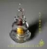 La Rong College jc Dafang Guang Buddha Dharma Sutra Tower Acrylic transparent Lotus tower Stupa knot