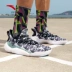 Giày bóng rổ Anta dành cho nam mùa thu 2020 mới về địa điểm hấp thụ sốc không trơn trượt cao thấp thoáng khí kt5 giày bóng rổ thực tế - Giày bóng rổ