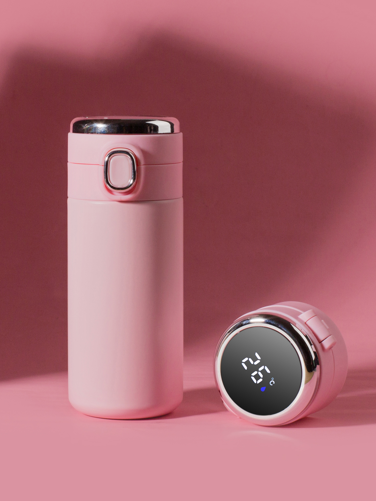 Smart mini thermos cup for women Small portable student bottle cute net red model temperature display kettle cup for men