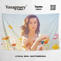 Katy Perry Katy Perry fruit sister custom poster decorative painting background wall cloth hanging carpet painting hanging cloth