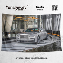 Rolls-Royce Ghost BB luxury car Photo surrounding decoration painting background wall cloth poster hanging cloth