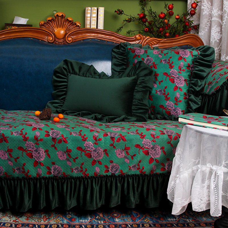 玫瑰庄园沙发垫