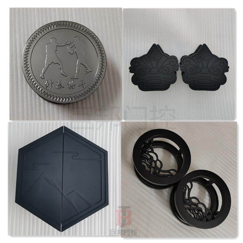 Customized glass door handle LOGO double door handle digital stainless steel black frameless door handle