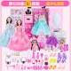Búp bê Barbie ngọt ngào đặt hộp quà tặng cô gái công chúa tủ quần áo - Búp bê / Phụ kiện búp bê cho bé