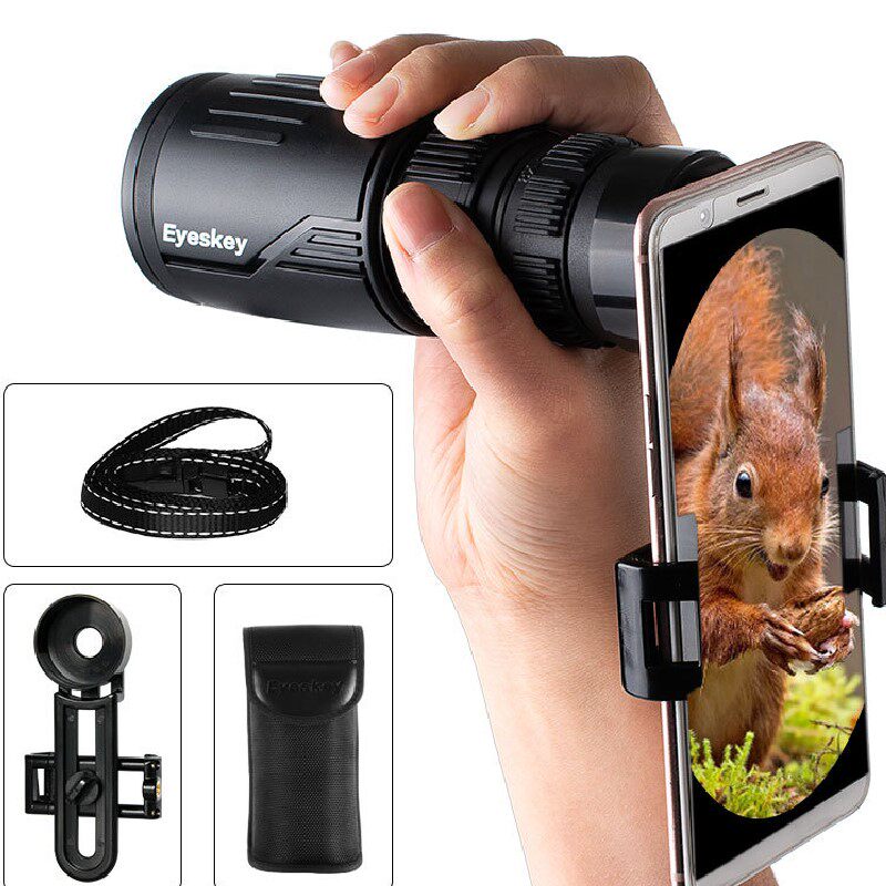 8-24x42 zoom monocular high-definition telescope mobile phone camera telescope waterproof telescope outdoor appearance bird mirror