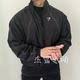 鲨鱼人同款GYMSHARK TRACK春秋男女运动休闲宽松拉链夹克外套V2