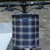 Xe đạp phía trước treo gấp vải giỏ rack mua sắm túi túi tăng giỏ thấm nước xe đạp ván trượt xe điện. 