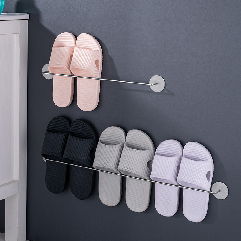 Makeup room Put slippers frame Bathroom Slippers Rack wall-mounted Slippers Rack Makeup Room Slippers Shelf Wall Hanging