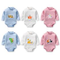 First baby male and female conjoined clothes spring clothing newborn pure cotton clothes Baby tiger year monks clothes Harvest spring and autumn season