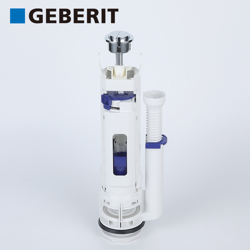 Geberit Toilet Tank Accessories with Fixed Lock, Tank Lid Button, Drainage Valve, Typ