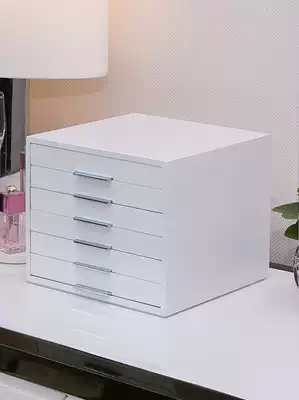 Household multi-layer large capacity jewelry box Jewelry storage box Drawer-style high-grade wooden holiday gifts