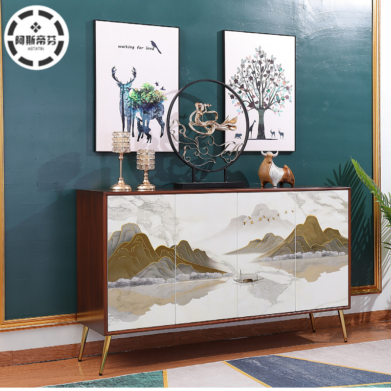 Light luxury simple modern shoe cabinet home hall cabinet porch cabinet dining cabinet storage cabinet large-capacity decorative cabinet assembly