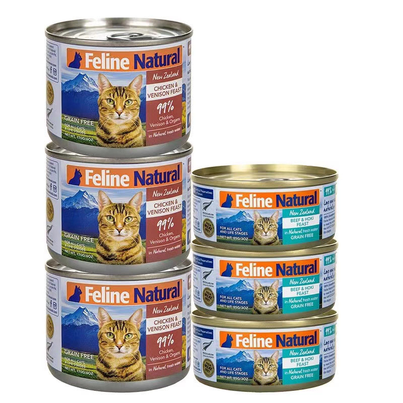 Nine children meow meow K9Natural kitty canned New Zealand main food jar No valley wet grain cattle goat chicken deer fish