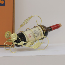 Red wine and wine rack ornaments sideboard wine cabinet home decoration living room luxury TV cabinet high-end simple modern