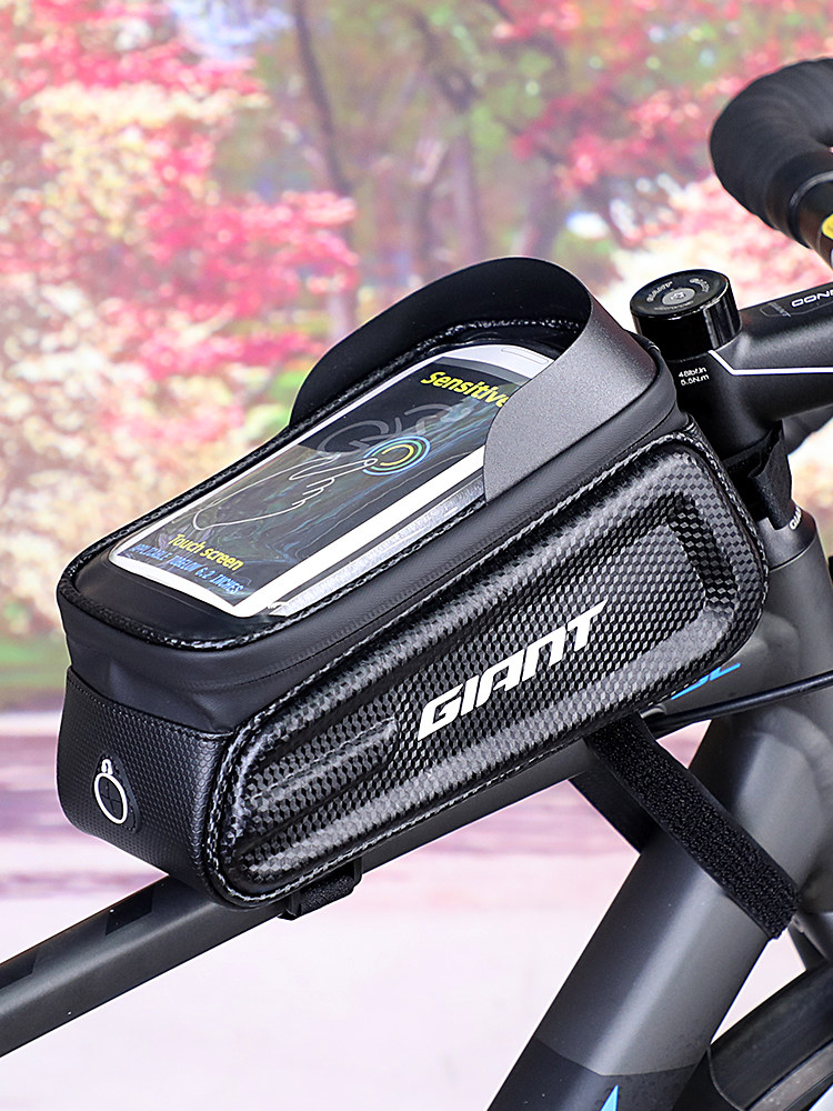 Jeante front beam pack with increased capacity of bicycle mountain waterproof equipment cycling equipment pipe beam pack