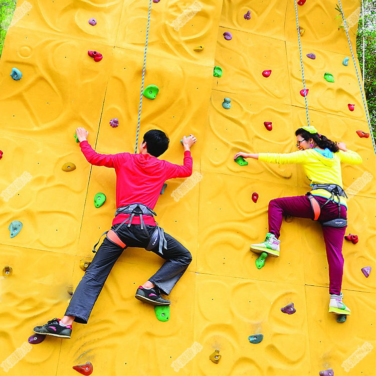 Outdoor expansion physical training equipment rock climbing wall rock climbing slate point bouldering rock climbing simulation rock climbing factory direct sales