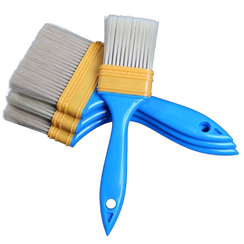 Non-shedding plastic paint dust removal paint brush