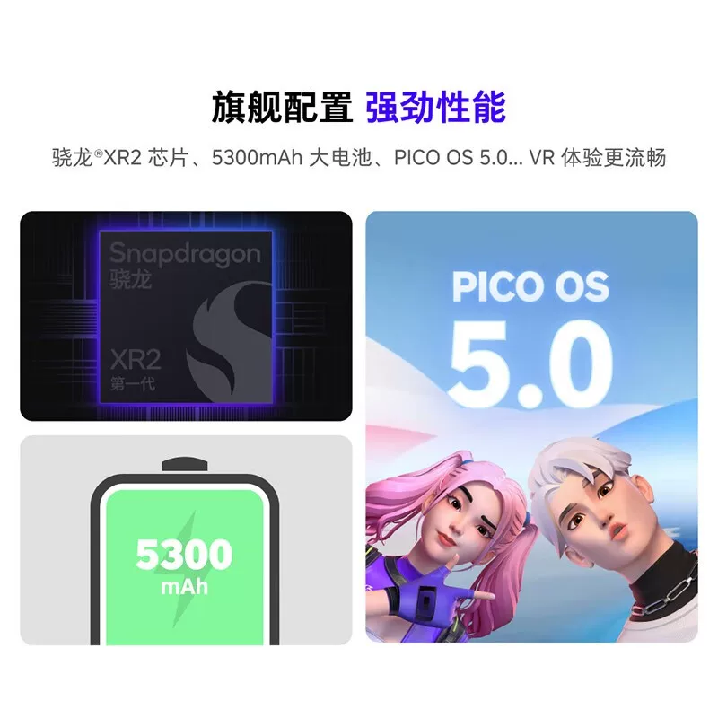Аренда PICO4 Pro VR все-в-одном умные очки виртуальная реальность сенсор тела фитнес-игровая машина - без залога аренда