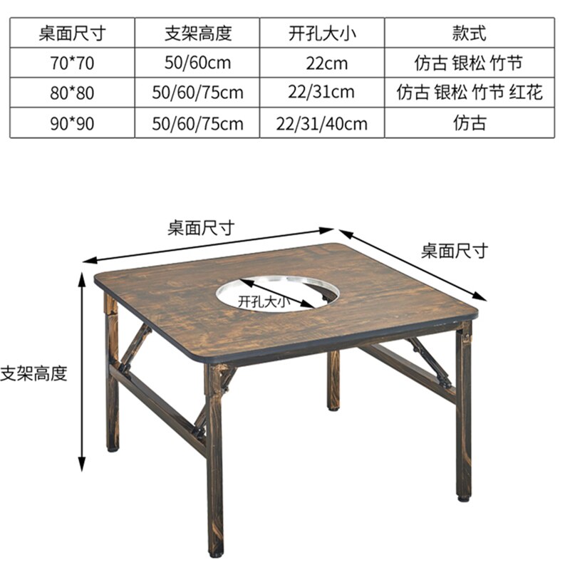 老方桌变身火锅桌,怀旧火锅店的复古魅力,市井烟火气十足!-公园桌-淘宝百科网