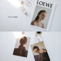 ins wind photo mix with minimalist props background Beauty makeup portrait photography picture album Food 100 hitch in English Magazine book