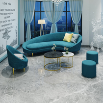 Nordic Red Sofa Beauty Ballroom hosts a minimal modern arc in light luxury nail shop small sofa clothing store