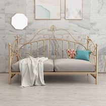 Eurostyle Iron Art Princess Bed Living Room Bedroom Minimalist Modern Nordic Sofa Chair Splicing Multifunction Dual-use Childrens Bed