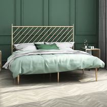 Eurostyle modern minimalist princess iron art bed iron frame steel frame double single adult children 1 2 1 1 5 1 8 m