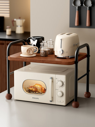 Estante para microondas, cocina, nuevo, multifunción, arrocera, horno, dedicado, estante de almacenamiento para encimera integrado para el hogar