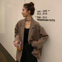 Suit Jacket Woman 2022 new spring and autumn thin English Breeze Design Sense Little Crowdsuit Small Sub Casual Blouse