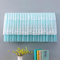 Midea Gree air conditioner dust cover cover wall-mounted anti-direct blow windshield curtain does not take off the hanging cover when it is turned on.