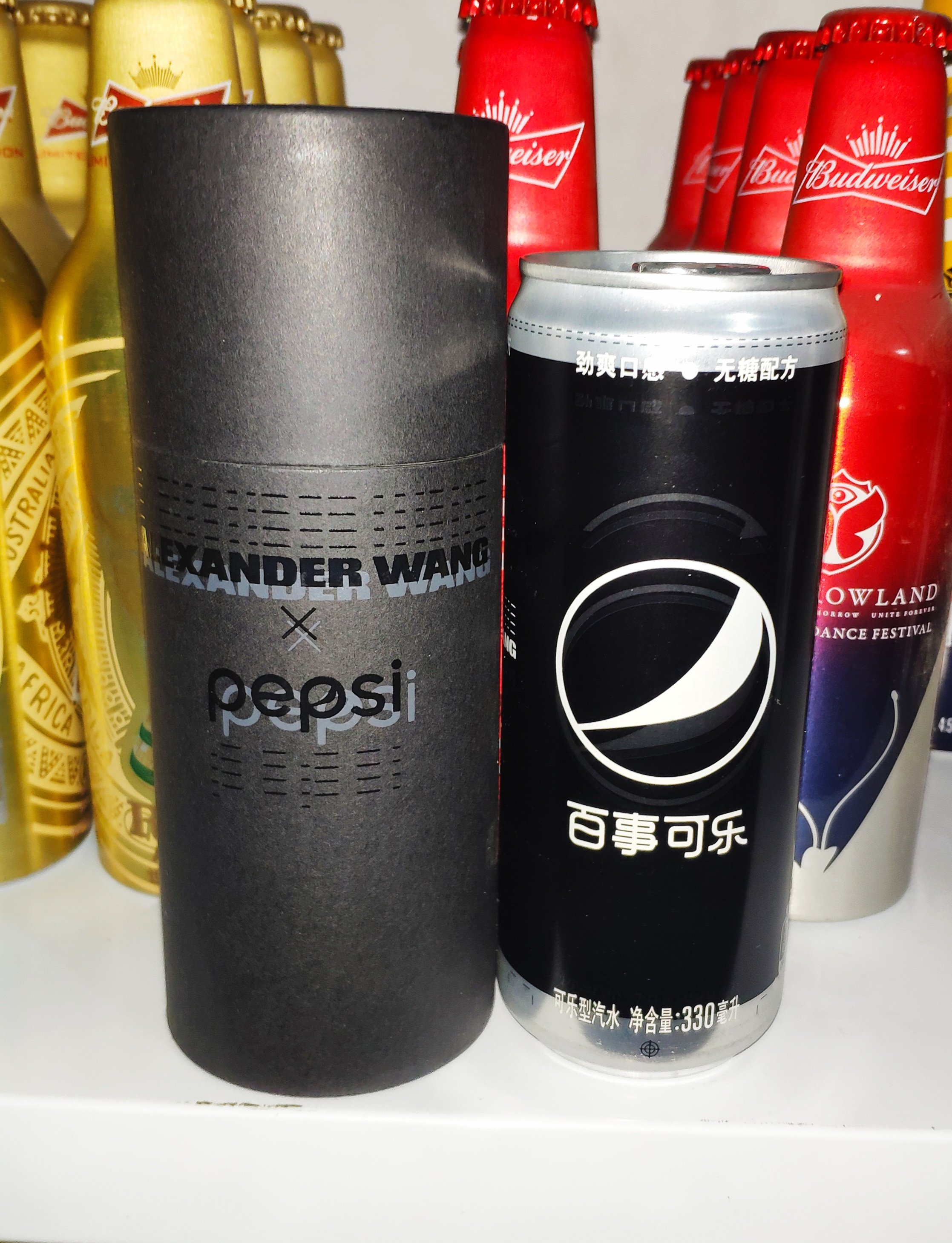 Empty cans Pepsi X Alexander Wang Alexander Wang gift box cans commemorative cans empty cans
