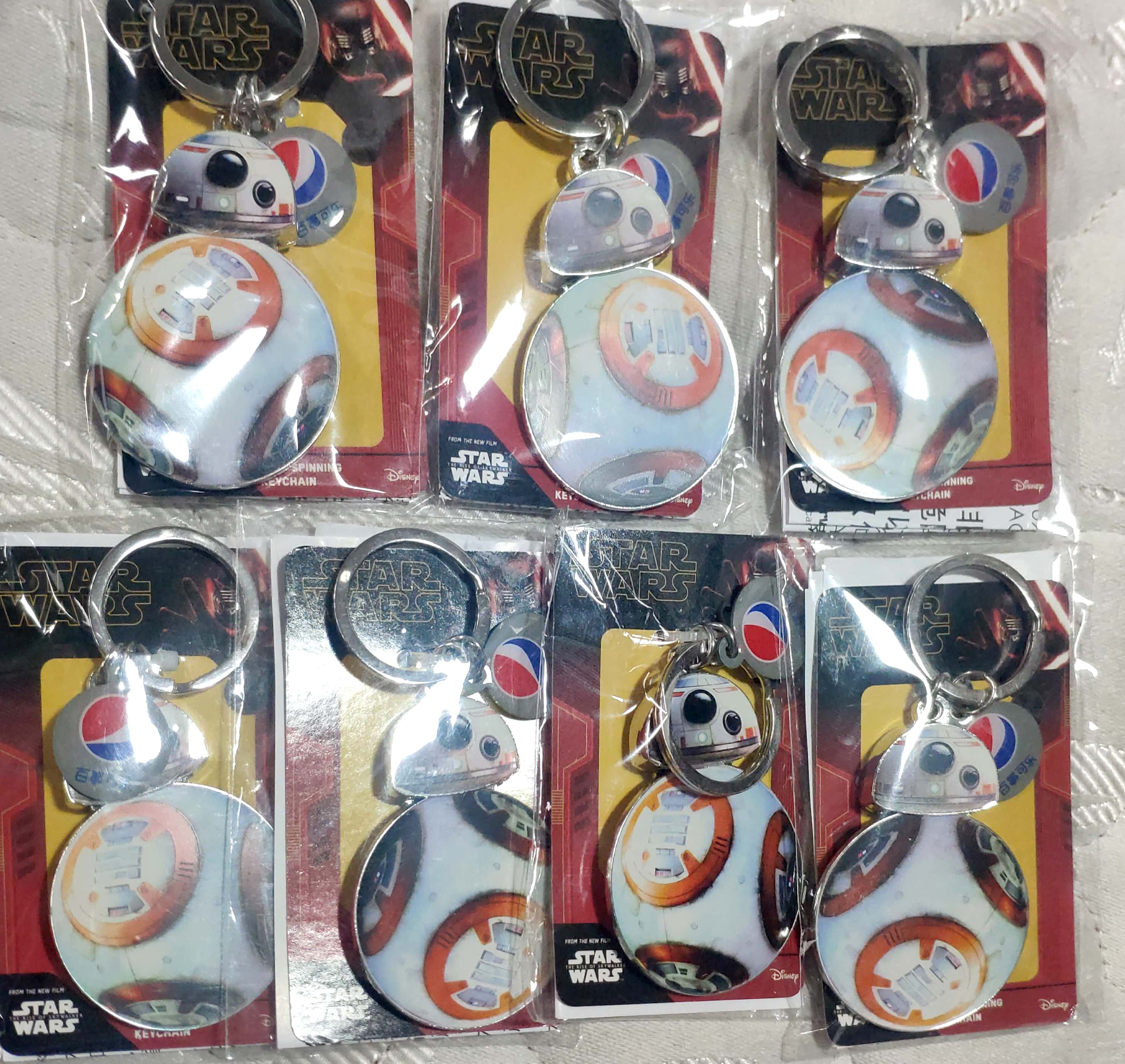 PepsiCo Star Wars Genuine Key Chains PepsiCo Perimeter Collection Interstellar Wars Keychain