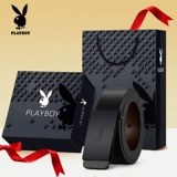 Playboy, ремень, кожаные трендовые штаны, из натуральной кожи