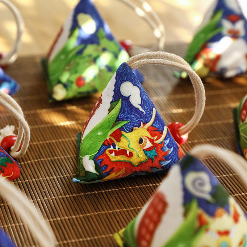 Dragon Boat Festival Handmade Ai Flavour Handling Antique Flavour Car Car Bedroom Persistent Mosquito Bag