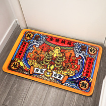 Oriental gift National tide Kitchen non-slip floor mat Bathroom bathroom absorbent mat into the door Household floor mat Bedroom carpet