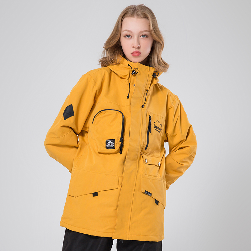 Ski suit men and women's blouses winter single double board ski pants windproof and waterproof warm ski suit Outdoor equipped with outdoor gear-Taobao