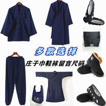 DaojiaSupplies Daoist dress Long-robes Long-gown wardrobes to the flap-suit Zhuang Zika Squared Shoes Clouds sermon Costume Dauphin Clothing