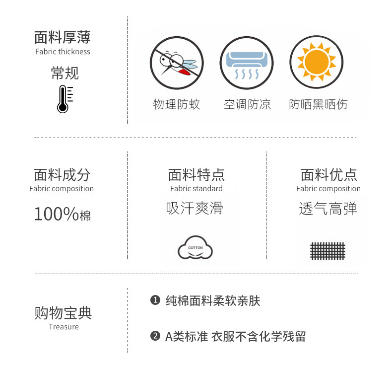 顶瓜瓜 儿童 A类 纯棉防蚊裤 2件 图2