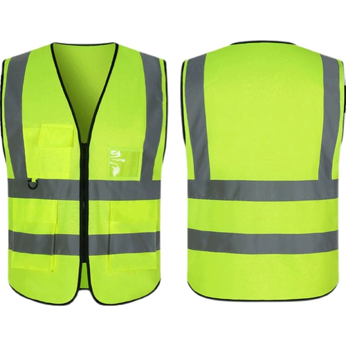 Светоотражающий безопасный жилет, подтяжки, куртка для работы, делается под заказ