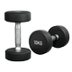 The same pure steel dumbbells for the gym, small size