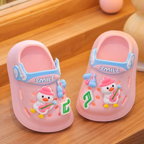 Детские слайдеры, летние нескользящие тапочки для раннего возраста