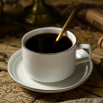 Creative ceramic 300cc mug custom logo water Cup printing advertising Cup coffee cup cup saucer original design